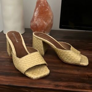 Jeffrey Campbell Woven Block Heel